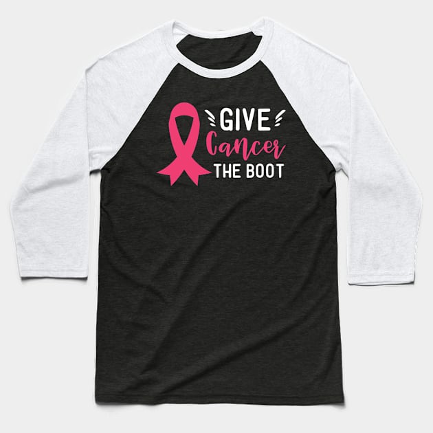 Cancer Awareness Baseball T-Shirt by JKFDesigns